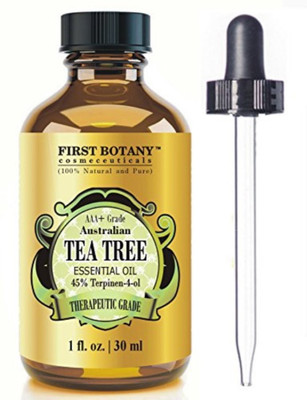 

Botany 100% Pure Australian Tea Tree Essential Oil with 45% Terpinen-4-ol, 1 fl. oz. A Known Solution to Help in Fighting Acne, Toenail Fungus, Dandruff, Yeast Infections, Cold Sores..(10 ml)