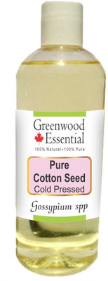 

Greenwood Essential Pure Cotton Seed Oil (Gossypium spp) 100% Natural Therapeutic Grade Cold Pressed(200 ml)