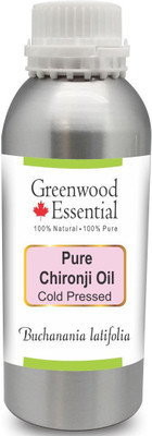

Greenwood Essential Pure Chironji Oil (Buchanania latifolia) 100% Natural Therapeutic Grade Cold Pressed(1250 ml)