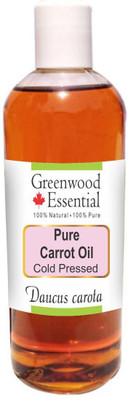 

Greenwood Essential Pure Carrot Oil (Daucus carota) 100% Natural Therapeutic Grade Cold Pressed(200 ml)