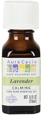 

Aura Cacia Essential Oil, Lavender, 0.5 Fluid Ounce(10 ml)