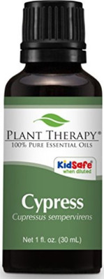

Plant Therapy Cypress Essential Oil. 100% Pure, Undiluted, Therapeutic Grade. 30 ml (1 oz).(10 ml)
