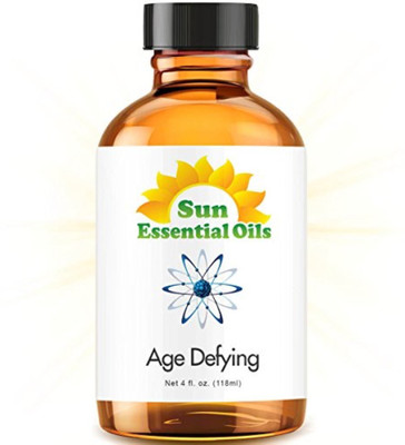 

Healing Solutions Age Defy Blend - Large 4oz Best Essential Oil (Frankincense, Sandalwood, Lavender, Myrrh, Rose Geranium, Tea Tree and Lemon)(10 ml)