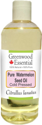 

Greenwood Essential Pure Watermelon Seed Oil (Citrullus lanatus) 100% Natural Therapeutic Grade Cold Pressed(200 ml)