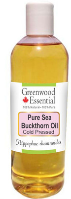 

Greenwood Essential Pure Sea Buckthorn Oil (Hippophae rhamnoides) 100% Natural Therapeutic Grade Cold Pressed(200 ml)