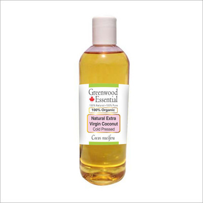 

Greenwood Essential Natural Extra Virgin Coconut Oil (Cocos nucifera) 100% Pure Natural Therapeutic Grade Cold Pressed(200 ml)