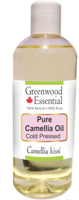 

Greenwood Essential Pure Camellia Oil (Camellia kissi) 100% Natural Therapeutic Grade Cold Pressed(200 ml)