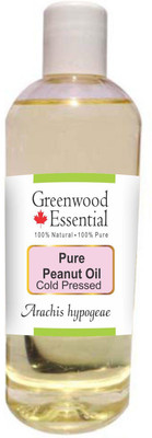 

Greenwood Essential Pure Peanut Oil (Arachis hypogeae) 100% Natural Therapeutic Grade Cold Pressed(200 ml)