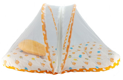 

Aayat Kids Luxury Bed Insects Protector Skin Friendly X1 Soft Baby Bed Breathable Crib(Fabric, Multicolor)