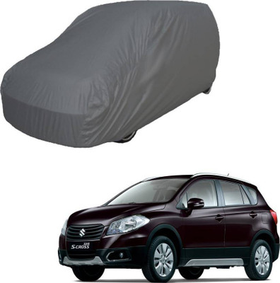Gromaa Car Cover For Maruti Suzuki S-Cross (Without Mirror Pockets)(Grey)