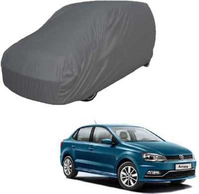 ask Car Cover For Volkswagen Ameo (Without Mirror Pockets)(Grey)