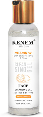 

KENEM Vitamin C Skin Brightening & Glow Face Cleansing Gel(120 ml)