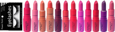 

power point Eyelashes&Mac Giambattista Valli Lipstick(Pack Of 12)(Set of 13)
