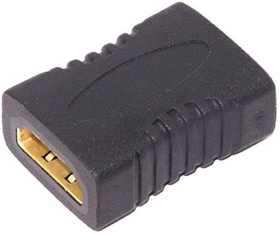 

Fedus HDMI TO HDMI_JOINER COUPLER Extender Gender Changer-Pack_1 HDMI Adapter(Compatible with Laptop, Computer, Black)