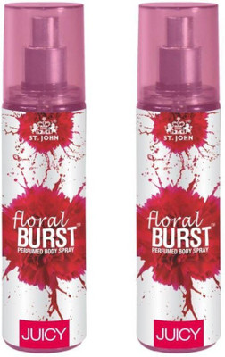 

St. John JUICY Body Spray - For Men & Women(150 ml, Pack of 2)