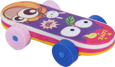 

AutoVHPR 1 Skate Board Shaped Pencil Eraser for School Children Non-Toxic Eraser(Multicolor)