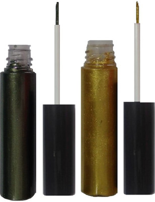 

Gabbu GLOSSY MATTE FINISH EYE SHADOW 12 ml(GOLDEN, GRASSY GREEN)