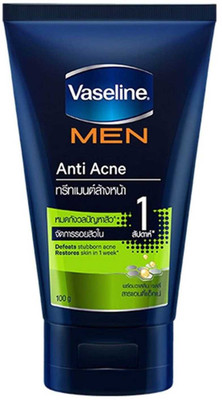

Vaseline Men Anti Acne Face Wash Anti Bacterial(100 g)