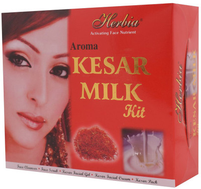 

Herbia KESAR MILK FACIAL KIT 400 ml(Set of 5)