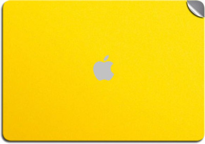 

GADGETS WRAP GW-41948 Yellow Glossy Skin Top Vinyl Laptop Decal 15