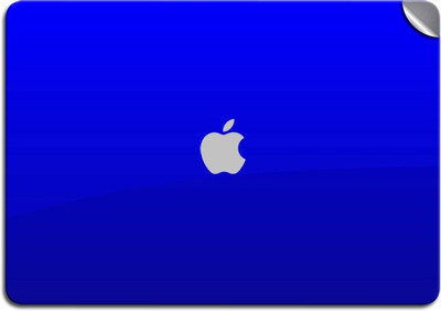 

GADGETS WRAP GW-41695 Blue Glossy Skin Top Only Vinyl Laptop Decal 13