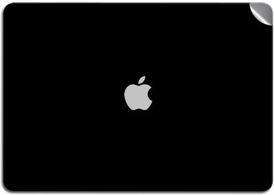 

GADGETS WRAP GW-41808 Jet Black Glossy Skin Top Only Vinyl Laptop Decal 13