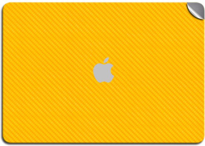 

GADGETS WRAP GW-42127 Yellow Carbon Skin Top Only Touchbar 15 inch Vinyl Laptop Decal 15