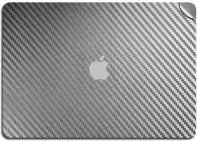 

GADGETS WRAP GW-42109 Silver Electroplating Carbon Skin Top Only Touchbar 15 inch Vinyl Laptop Decal 15