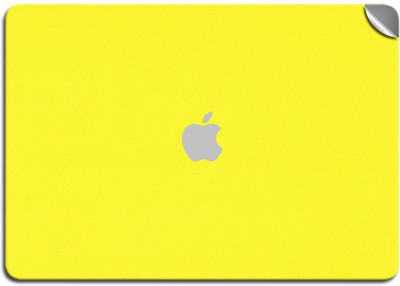 

GADGETS WRAP GW-42039 Yellow Matte Skin Top Only Vinyl Laptop Decal 15