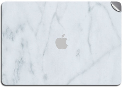 

GADGETS WRAP GW-41760 White Marble Skin Top Only Vinyl Laptop Decal 13