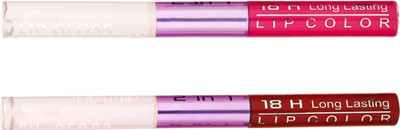 

Color Fever Non-stick Cup Waterproof colorstay all day Long Lasting Durable Matte Liquid Lipstick Beauty Lip Gloss,Fashionable Colors Long Lasting Lipsticks(Set of 2 ) 2 IN 1 32-41(Pink, Rose Red)
