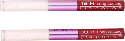 

Color Fever Non-stick Cup Waterproof colorstay all day Long Lasting Durable Matte Liquid Lipstick Beauty Lip Gloss,Fashionable Colors Long Lasting Lipsticks(Set of 2 ) 2 IN 1 34-36(Dark Red, Maroon)