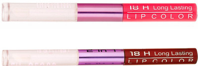 

Color Fever Non-stick Cup Waterproof colorstay all day Long Lasting Durable Matte Liquid Lipstick Beauty Lip Gloss,Fashionable Colors Long Lasting Lipsticks(Set of 2 ) 2 IN 1 28-43(Rose Blush, Brick Orange)