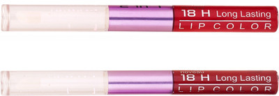 

Color Fever Non-stick Cup Waterproof colorstay all day Long Lasting Durable Matte Liquid Lipstick Beauty Lip Gloss,Fashionable Colors Long Lasting Lipsticks(Set of 2 ) 2 IN 1 29-34(Red, Dark Red)