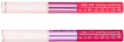 

Color Fever Non-stick Cup Waterproof colorstay all day Long Lasting Durable Matte Liquid Lipstick Beauty Lip Gloss,Fashionable Colors Long Lasting Lipsticks(Set of 2 ) 2 IN 1 28-32(Rose Blush, Pink)