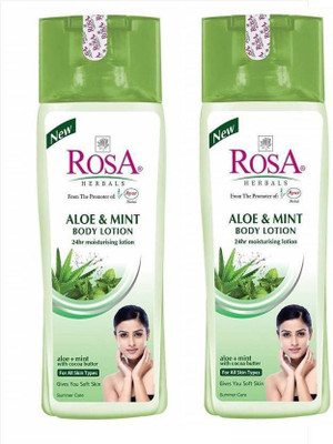 

rosa Aleo & Mint Lotion 500 Ml Pack of 2(500 ml)
