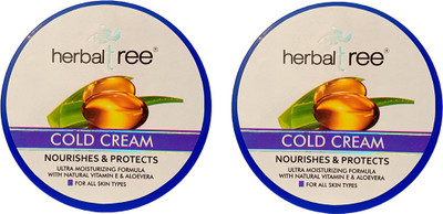 

herbaltree HT COLD CREAM NOURISHES & PROTECTS 180G PACK OF - 2(360 g)