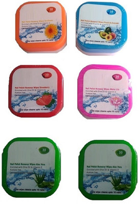 

Gabbu Nail Polish Remover Pads Wet Wipes(180 g)
