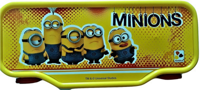 

Ambica Funtime Big Minnions Art Plastic Pencil Box(Set of 1, Yellow, Red)