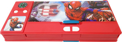 

Parteet Pencil Box Pencil Box Art Plastic Pencil Box(Set of 1, Red)