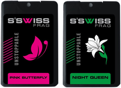

S'SWISS PINK BUTTERFLY AND NIGHT QUEEN Perfume - 20 ml(For Men & Women)