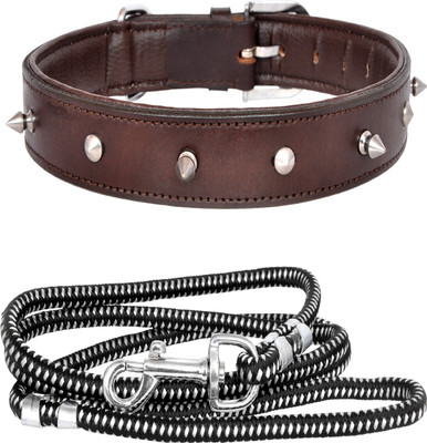 

Pride Infinite Dog Collar & Leash(, Brown