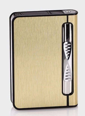 Daylfonos Focus Case Jet Flame Cigarette and Cigar Lighter Pocket Lighter(Multicolor)