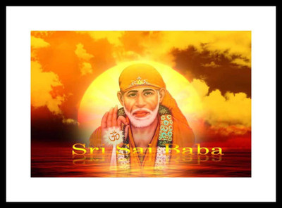 

Aabhaas Sai Baba Wall Poster Fine Art Print(12 inch X 18 inch, Rolled)