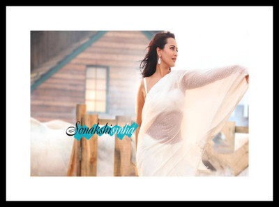 

Aabhaas Sonakshi Sinha Wall Poster Fine Art Print(12 inch X 18 inch, Rolled)
