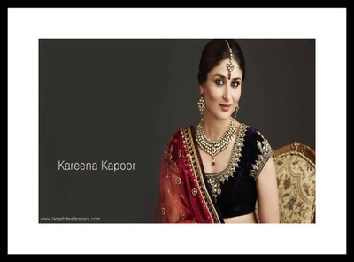 

Aabhaas Kareena Kapoor Wall Poster Fine Art Print(12 inch X 18 inch, Rolled)