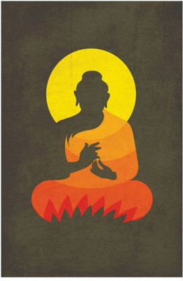 

Aabhaas Buddha Wall Poster Fine Art Print(12 inch X 18 inch, Rolled)