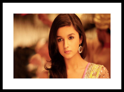 

Aabhaas Alia Bhatt Wall Poster Fine Art Print(12 inch X 18 inch, Rolled)