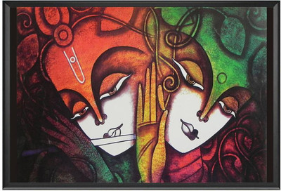 

Aabhaas Krishna Wall Poster Fine Art Print(12 inch X 18 inch, Rolled)