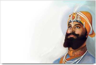 

Aabhaas Guru Gobind Singh Ji Wall Poster Fine Art Print(12 inch X 18 inch, Rolled)